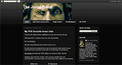 Desktop Screenshot of jovialpriest.blogspot.com