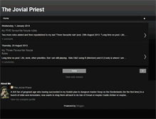 Tablet Screenshot of jovialpriest.blogspot.com