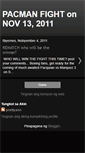 Mobile Screenshot of pacmanfightonnov132011.blogspot.com