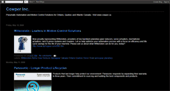 Desktop Screenshot of cowperinc.blogspot.com