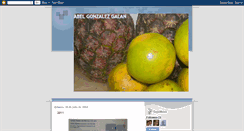 Desktop Screenshot of abelgonzalezgalan.blogspot.com