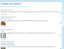 Tablet Screenshot of coresdopincel.blogspot.com