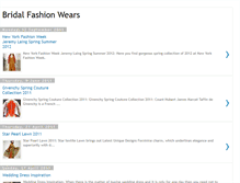 Tablet Screenshot of bridalfashionwear.blogspot.com