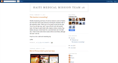 Desktop Screenshot of haitimedicalmissionteam16.blogspot.com