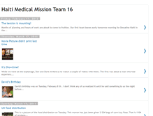 Tablet Screenshot of haitimedicalmissionteam16.blogspot.com