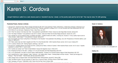 Desktop Screenshot of karencordova.blogspot.com