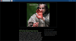 Desktop Screenshot of macbeth-in-real-life.blogspot.com