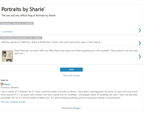 Tablet Screenshot of portraitsbysharie.blogspot.com