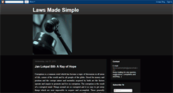 Desktop Screenshot of lawsmadesimple.blogspot.com