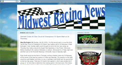 Desktop Screenshot of midwestracingnews.blogspot.com