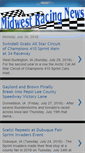 Mobile Screenshot of midwestracingnews.blogspot.com
