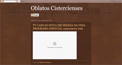 Desktop Screenshot of oblatoscister.blogspot.com