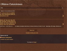 Tablet Screenshot of oblatoscister.blogspot.com
