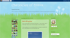 Desktop Screenshot of emmasyellowstonechronicles.blogspot.com