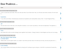 Tablet Screenshot of deardearprudence.blogspot.com