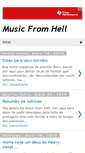 Mobile Screenshot of music--from--hell.blogspot.com