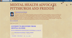 Desktop Screenshot of mentalhealthadvocatepgh.blogspot.com
