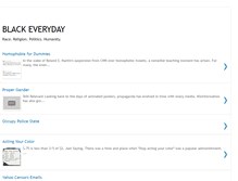 Tablet Screenshot of blackeveryday.blogspot.com