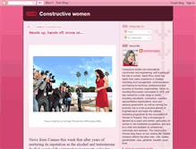 Tablet Screenshot of constructivewomen.blogspot.com