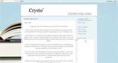 Desktop Screenshot of cryst0.blogspot.com