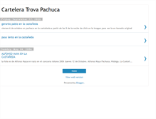 Tablet Screenshot of carteleratrova.blogspot.com