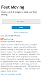 Mobile Screenshot of feetmoving.blogspot.com