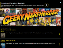Tablet Screenshot of geekynerfherder.blogspot.com