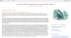 Desktop Screenshot of investmentbankinginterviewprep.blogspot.com