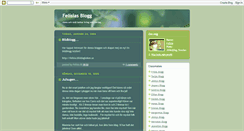 Desktop Screenshot of felisiasblogg.blogspot.com