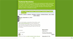 Desktop Screenshot of etechnicalrevolution.blogspot.com