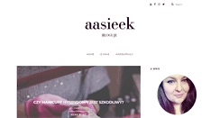 Desktop Screenshot of aasieek.blogspot.com