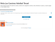 Tablet Screenshot of loscansinosteruel.blogspot.com