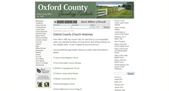 Desktop Screenshot of oxfordcounty.blogspot.com