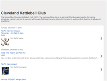 Tablet Screenshot of clevelandkb.blogspot.com