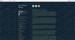 Desktop Screenshot of jentilley.blogspot.com