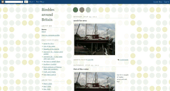 Desktop Screenshot of bimblesaroundbritain.blogspot.com