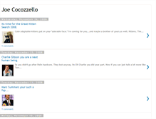 Tablet Screenshot of joecocozzello.blogspot.com