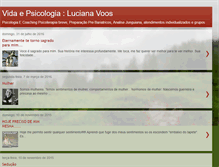 Tablet Screenshot of lucianavoos.blogspot.com