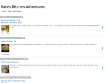 Tablet Screenshot of kateskitchenadventures.blogspot.com