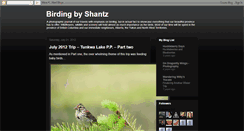 Desktop Screenshot of birdingbyshantz.blogspot.com