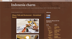 Desktop Screenshot of indonesiacharm.blogspot.com