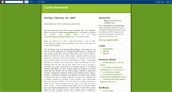Desktop Screenshot of carlosherreros.blogspot.com