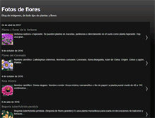 Tablet Screenshot of fotosdeflores2.blogspot.com