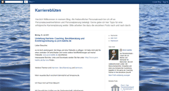 Desktop Screenshot of karriereblueten.blogspot.com