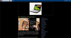 Desktop Screenshot of latestgatgetsnews.blogspot.com