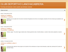 Tablet Screenshot of lanchacabrera.blogspot.com