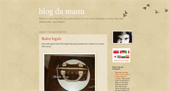 Desktop Screenshot of manudib.blogspot.com