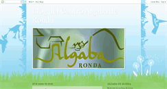 Desktop Screenshot of algabaderonda.blogspot.com