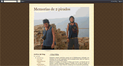 Desktop Screenshot of memoriasde2pirados.blogspot.com