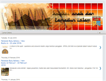 Tablet Screenshot of koleksi-islamptsl.blogspot.com